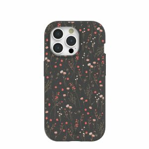 iPhone 15 Pro | Black Night Garden iPhone 15 Pro Case