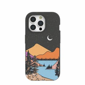 iPhone 15 Pro | Black Night Trails iPhone 15 Pro Case