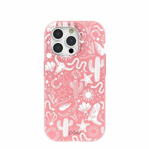 iPhone 15 Pro | Bubblegum Pink Coastal Rodeo iPhone 15 Pro Case