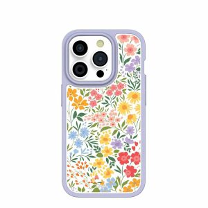 iPhone 15 Pro | Clear Blooming Wild iPhone 15 Pro Case With Lavender Ridge