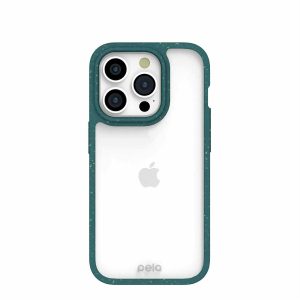 iPhone 15 Pro | Clear iPhone 15 Pro Case with Green Ridge