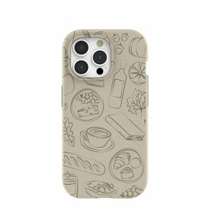 iPhone 15 Pro | London Fog Cozy At Home iPhone 15 Pro Case