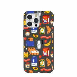 iPhone 15 Pro Max | Black Breakfast Time iPhone 15 Pro Max Case