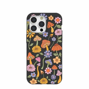 iPhone 15 Pro Max | Black Midnight Shrooms iPhone 15 Pro Max Case