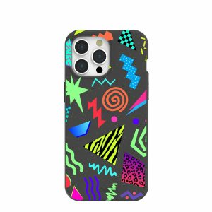 iPhone 15 Pro Max | Black Neon Blast iPhone 15 Pro Max Case