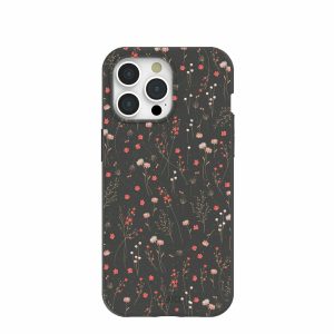 iPhone 15 Pro Max | Black Night Garden iPhone 15 Pro Max Case