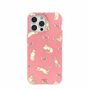 iPhone 15 Pro Max | Bubblegum Pink Purrfection iPhone 15 Pro Max Case