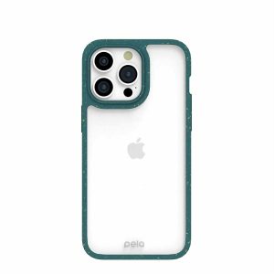 iPhone 15 Pro Max | Clear iPhone 15 Pro Max Case with Green Ridge