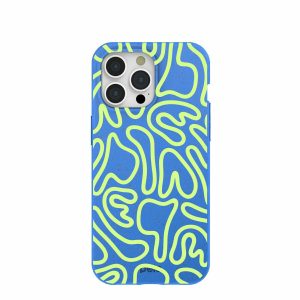 iPhone 15 Pro Max | Electric Blue Dizzy Dreams iPhone 15 Pro Max Case