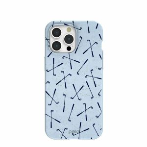 iPhone 15 Pro Max | Powder Blue Golf Clubs iPhone 15 Pro Max Case