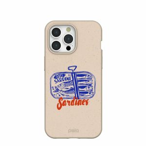 iPhone 15 Pro Max | Seashell Sardines iPhone 15 Pro Max Case