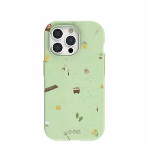 iPhone 15 Pro | Sage Green Lil Gardener iPhone 15 Pro Case