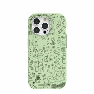 iPhone 15 Pro | Sage Green Ready to Hike iPhone 15 Pro Case