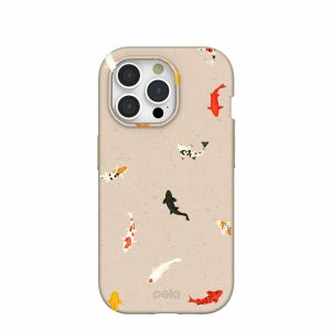 iPhone 15 Pro | Seashell Lil Koi iPhone 15 Pro Case