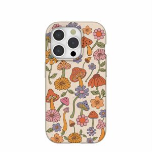 iPhone 15 Pro | Seashell Shrooms and Blooms iPhone 15 Pro Case