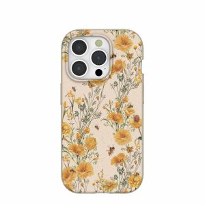 iPhone 15 Pro | Seashell Vintage Bee iPhone 15 Pro Case