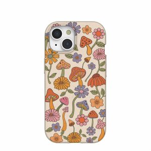 iPhone 15 | Seashell Shrooms and Blooms iPhone 15 Case