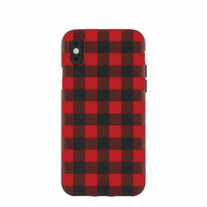 iPhone X | Black Flannel iPhone X Case