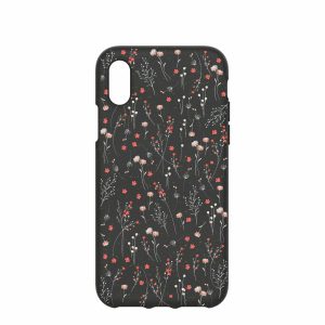 iPhone X | Black Night Garden iPhone X Case