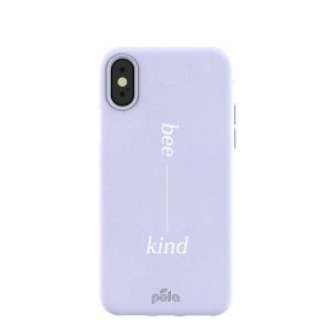 iPhone X | Lavender Bee Kind iPhone X Case