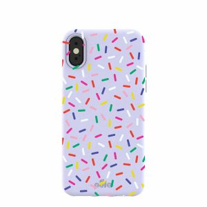 iPhone X | Lavender Sprinkles iPhone X Case