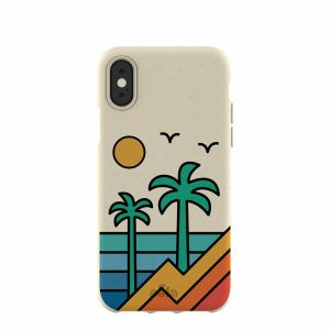 iPhone X | London Fog Greetings From Paradise iPhone X Case