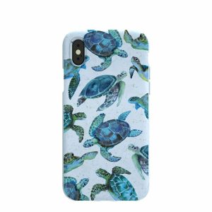 iPhone X | Powder Blue Underwater iPhone X Case