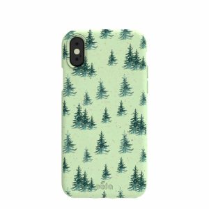 iPhone X | Sage Green Pine Season iPhone X Case