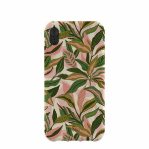 iPhone XR | London Fog Pink Botanics iPhone XR Case