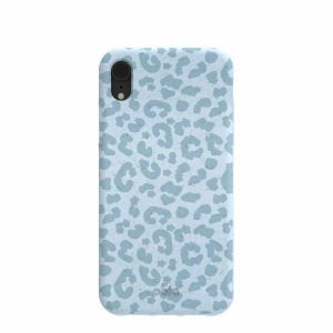 iPhone XR | Powder Blue Sky Leopard iPhone XR Case