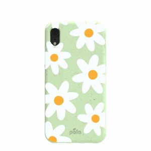 iPhone XR | Sage Green Daisy iPhone XR Case