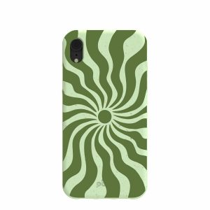 iPhone XR | Sage Green Watermelon Time Warp iPhone XR Case