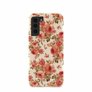 Samsung Galaxy S21 | Seashell Rose Garden Samsung Galaxy S21 Case