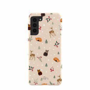 Samsung Galaxy S21 | Seashell Winter Woodland Samsung Galaxy S21 Case