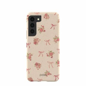 Samsung Galaxy S22 | Seashell Roses and Bows Samsung Galaxy S22 Case