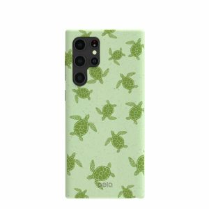 Samsung Galaxy S22 Ultra | Sage Green Tiny Turtles Samsung Galaxy S22 Ultra Case