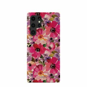 Samsung Galaxy S22 Ultra | Seashell Painted Petals Samsung Galaxy S22 Ultra Case