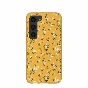 Samsung Galaxy S23 | Honey White Posies Samsung Galaxy S23 Case