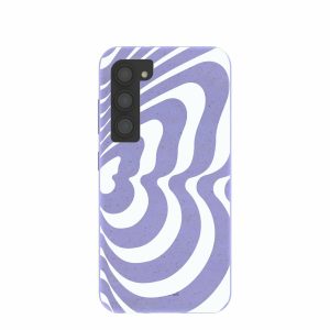 Samsung Galaxy S23 | Lavender Flutter Right Samsung Galaxy S23 Case