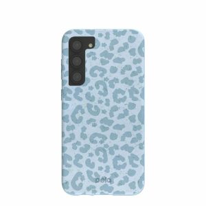 Samsung Galaxy S23+ | Powder Blue Sky Leopard Samsung Galaxy S23+(Plus) Case