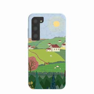 Samsung Galaxy S23 | Powder Blue Sunny Countryside Samsung Galaxy S23 Case