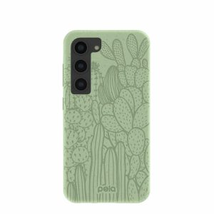 Samsung Galaxy S23 | Sage Green Cacti Samsung Galaxy S23 Case