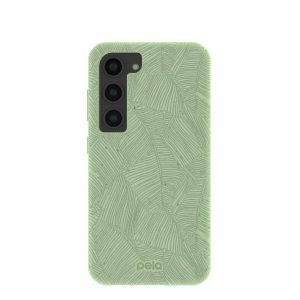 Samsung Galaxy S23 | Sage Green Lushy Leaves Samsung Galaxy S23 Case