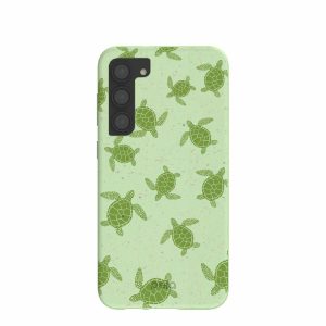 Samsung Galaxy S23+ | Sage Green Tiny Turtles Samsung Galaxy S23+(Plus) Case