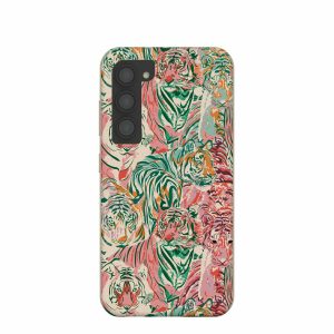 Samsung Galaxy S23 | Seashell Hidden Tigers Samsung Galaxy S23 Case