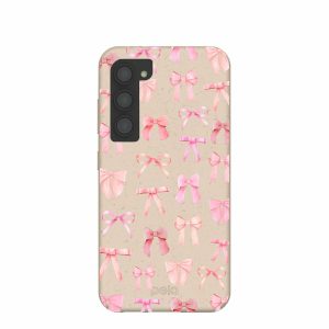 Samsung Galaxy S23 | Seashell Rosy Bows Samsung Galaxy S23 Case