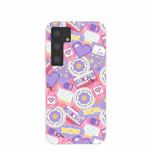 Samsung Galaxy S24 | Bubblegum Pink Y2K Rewind Samsung Galaxy S24 Case