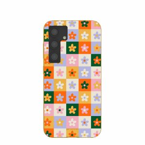 Samsung Galaxy S24 | Honey Flower Tiles Samsung Galaxy S24 Case