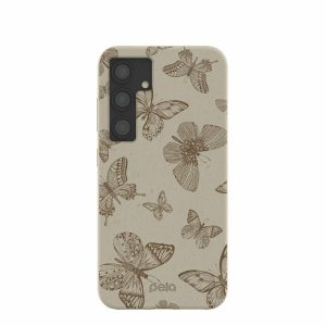 Samsung Galaxy S24 | London Fog Delicate Flutters Samsung Galaxy S24 Case