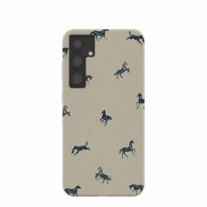 Samsung Galaxy S24+ | London Fog Mini Horses Samsung Galaxy S24+(Plus) Case